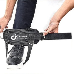 Correa de tobillo deportiva de neopreno de alta calidad gimnasio de moda fácil ajustable Brace protección Color liso logotipo personalizable - Product Image 4