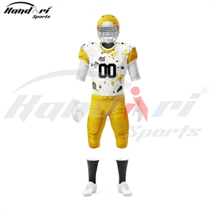 Concevez votre propre uniforme de football américain Uniforme de football américain personnalisé Uniforme de football américain confortable - Product Image 2