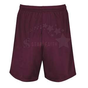 Nouvelle Arrivée Short en Maille pour Homme Taille Élastique Mi-Haute Couleur Unie Léger Respirant Tenue Décontractée d'Été - Product Image 4