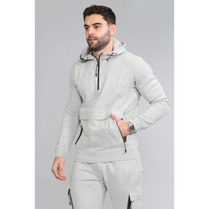 Conjunto Deportivo de Felpa para Hombre, Diseño Nuevo 2026, 100% Algodón, Conjuntos de Chándal de 2 Piezas, Tallas Grandes Personalizadas, Pantalones Deportivos para Hombre al por Mayor - Product Image 3