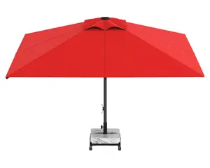 Avocado Classic Corded-Roller Square Umbrella 250x250cm High Quality Parasol For Hotel Outdoor Beach Garden Umbrella Parasol
