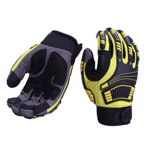 Guantes de seguridad resistentes al impacto de alta calidad a los mejores precios al por mayor, guantes TPR mecánicos de diseño OEM a prueba de agua - Product Image 2