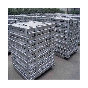 Vente en gros de lingots d'aluminium Fournisseur de lingots en vrac de métal d'aluminium pur Coulée de haute qualité et production industrielle - Product Image 1