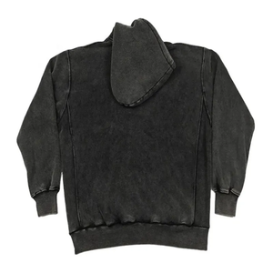 Sweat-shirts en coton pour hommes de style nouveau, sweats à capuche unisexes en coton personnalisés, sweats à capuche personnalisés lavés à l'acide - Product Image 5