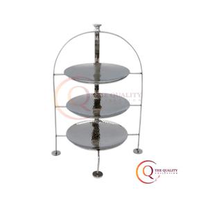 แท่นวางเค้กอะลูมิเนียมรูปทรงกลมดีไซน์ใหม่ล่าสุด - Product Image 4