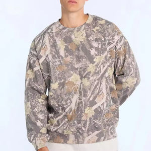 Camiseta de Manga Larga Estilo Camuflaje Personalizada para Hombre, Camiseta Informal con Cuello Redondo, Ligera, Suave, Lisa, para Entrenamiento - Product Image 6