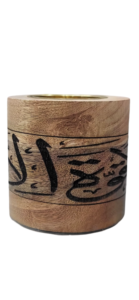 Quemador de incienso artesanal de madera Mubkhar Dukhoon Bakhoor, diseñador de resina y madera para el hogar y la mezquita, difusor de aromaterapia - Product Image 5
