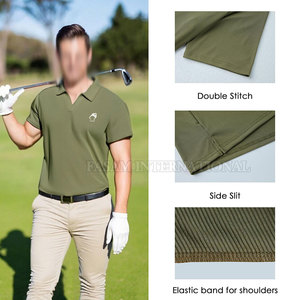 Camisetas Polo de Cuello en V de Algodón de Alta Calidad, Camisetas Polo de Cuello en V en Oferta, Camisetas Polo de Cuello en V con MOQ Bajo - Product Image 4