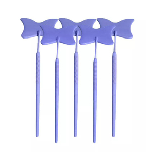 Miroir de pose d'extensions de cils professionnel en acier inoxydable rond plaqué or, rotatif à 360 degrés, personnalisé, à fixer au mur - Product Image 6