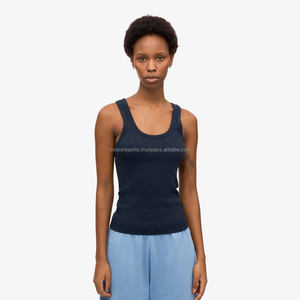 Top Deportivo de Yoga de Secado Rápido y Transpirable con Logotipo Frontal, Diseño sin Mangas, Ajuste Delgado para Mujer, Camiseta sin Mangas para Gimnasio y Entrenamiento - Product Image 5