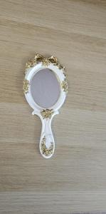 Miroir à main en résine avec finition lisse et brillante, parfait pour un usage quotidien, le maquillage ou des fins décoratives, ajoutant une touche élégante - Product Image 5