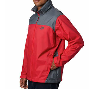 Venta al por mayor de calidad superior de los hombres de la lluvia con logotipo personalizado con capucha de manga larga estilo de la calle para la temporada de primavera - Product Image 3