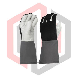Gants de soudage en polyester résistants au feu et à la déchirure, haute qualité, résistants à la chaleur, antistatiques, sans poudre, 11 oz, 14 pouces, durables - Product Image 1