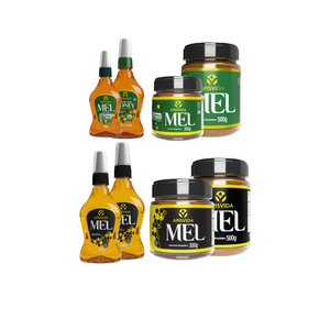 Miel de Abeja Orgánica Brasileña y de Flores Silvestres Apisvida, Miel Pura Natural de Abeja 250g 300g 350g 500g Proveedor Mayorista - Product Image 1