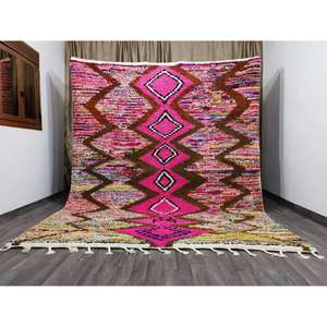 Moroccan Handmade Wool Rugs Authentic Berber <b>Carpets</b> Natural Wool Artisan Craftsmanship customize size and colors high quality - Product Image 2