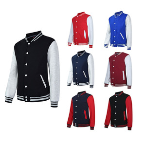 Vente en gros des meilleures vestes universitaires personnalisées de haute qualité à impression personnalisée brodée veste de baseball personnalisée pour hommes veste surdimensionnée - Product Image 6
