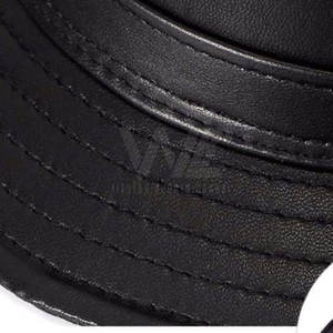 Nuevo Modelo 2025, Sombrero de Cuero Ligero con Diseño de Bordado 3D Personalizado, Color Sólido Brillante, para Playa y Aire Libre, Venta al Por Mayor - Product Image 6