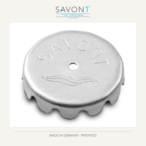 ซาวอนท์ ®   แผ่นแม่เหล็กสำหรับยึดสบู่แบบดั้งเดิม – ชิ้นส่วนระบบสแตนเลสขนาด 24 มม. เพื่อการยึดสบู่ที่แน่นหนาและมั่นคง - Product Image 3