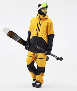 Combinaison de ski pour homme personnalisée, imperméable, respirante, imprimée sur toute la surface, coupe-vent, combinaison de snowboard, combinaison de neige d'hiver - Product Image 6