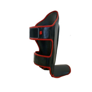 อุปกรณ์ป้องกันหน้าแข้งหนังสำหรับชกมวยและกีฬาป้องกันการพิมพ์โลโก้ตามสั่ง - Product Image 6