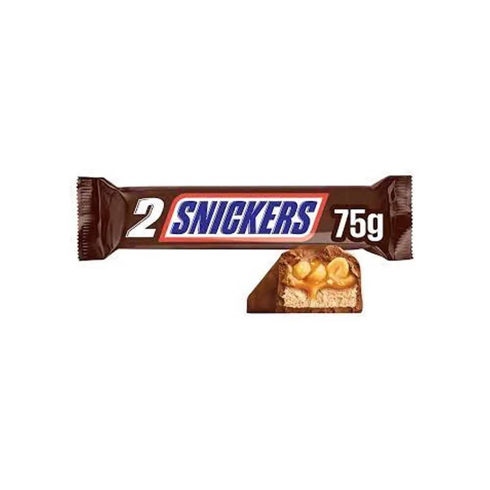 Assapora la dolcezza Snickers cioccolato 2 confezioni 75g-una delizia senza tempo per gli intenditori di cioccolato