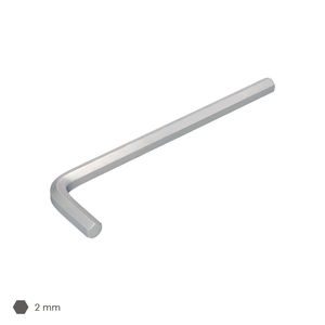Chiave a brugola professionale lunga in acciaio al cromo vanadio 2.0 mm. - Product Image 3