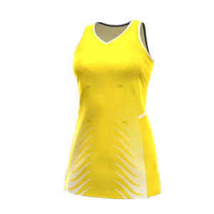 <b>Netball</b> Jersey <b>Skirts</b> Dresses Blank Custom Sublimation Cheap Uniforms Plus Size Dress 100% Polyester Quick Dry Breathable - Product Image 3