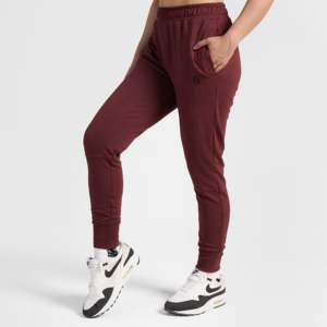 Maroon Essential Fit <b>Joggers</b> with Breathable Feature Mid Waist Type - Product Image 3