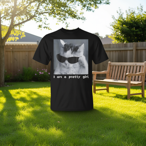 Camiseta con Diseño de Gato para Chicas, Prenda Atractiva para Amantes de los Gatos - Product Image 3