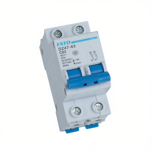 เบรกเกอร์วงจร FATO DZ47-63 C63 2P 400VAC 6kA 50Hz 2P 63A - Product Image 2