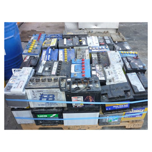 Best Selling Lead Battery Scrap Used Car Scrap Drained Lead Acid Battery Auto <b>Plate</b> <b>Weight</b> Type Place Model Content - Product Image 5