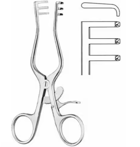 Retractores Quirúrgicos Weitlaner, Instrumentos Quirúrgicos, Retractor Autoajustable, Separador de Piel de Acero Inoxidable, Manual - Product Image 5