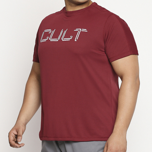 เสื้อยืดโลโก้ขนาดพลัสไซส์พร้อมคอกลมและคุณสมบัติป้องกันการเกิดขน - Product Image 2