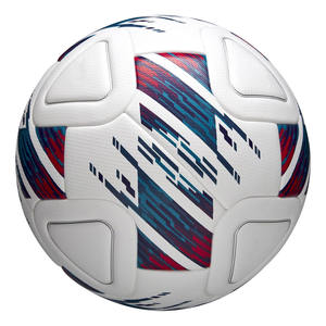 Matériau PU ballon de football pakistanais de meilleure qualité balle de match de football cousue à la machine conception taille 5 balles de match en cuir PU - Product Image 3