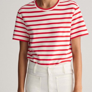 Camiseta a rayas de moda para mujer: cómoda, duradera y perfecta para uso informal y diario - Product Image 5