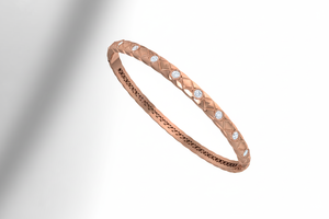 Bracelet pour femme en diamant rond taille brillant - Product Image 4