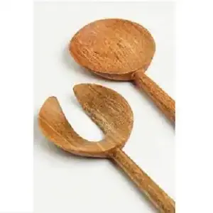 Mini cuchara de madera de mango ecológica, técnica pulida para servir la cena, té, café, sopa, mezcla y agitación de alimentos para bebés, sostenible - Product Image 5