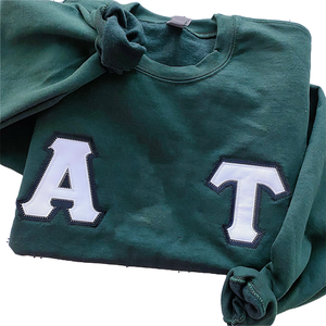 Sweat-shirt en molleton de coton à col rond personnalisé de haute qualité Delta Phi Epsilon & Phi Sigma pour l'hiver, style streetwear - Product Image 4