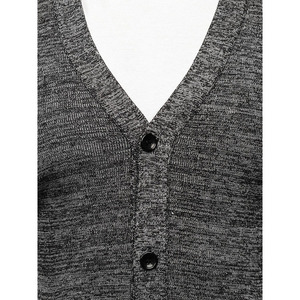 Pull en tricot pour homme à col en V de haute qualité, design du Nouvel An 2025, personnalisé, pour le collège et l'université - Product Image 4