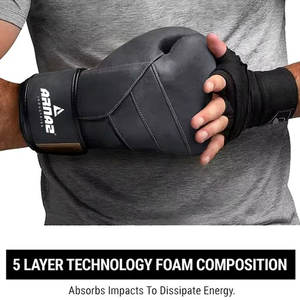 Guantes de Boxeo Duraderos con Acolchado Interior Suave, Peso Equilibrado y Fácil Control Manual - Product Image 4