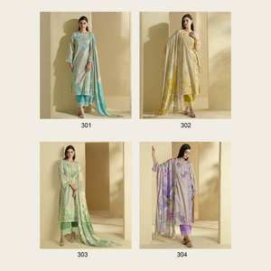 Kimora Sohni Trendy Digital Printed Lawn Cotton Salwar Kameez Ropa india y pakistaní para ocasiones de fiesta - Product Image 6