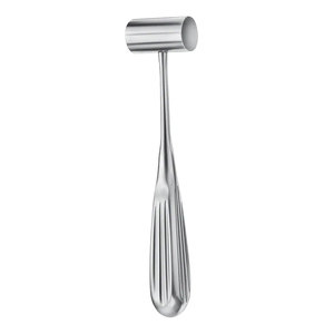 Mazo Mead de alta calidad 240 mm 9,12 "Diam 40 mm mango de plástico acero alemán 850 g 500 g mazo Mead martillo de elevación de hueso duro - Product Image 1