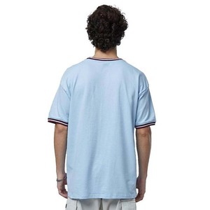 T-shirts surdimensionnés 100% coton pour hommes de haute qualité nouveau style de mode personnalisé OEM coupe ample conception unie - Product Image 4