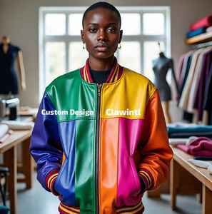 Production de vestes en cuir personnalisées au service des marques de mode américaines Usine de vestes en cuir américaines Conception personnalisée en gros pour les créateurs - Product Image 3