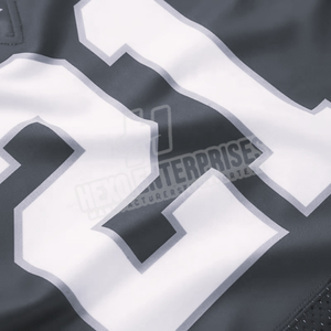 Venta en línea hecho de fábrica personalizado poliéster hecho transpirable hombres americanos fútbol Jersey último diseño fútbol Jersey - Product Image 6
