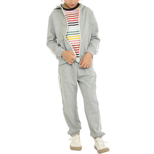 Chándal para niños a precio de fábrica al por mayor, traje para correr, nuevo chándal de moda para niños, conjunto de 2 piezas personalizado, chándal para niños - Product Image 4