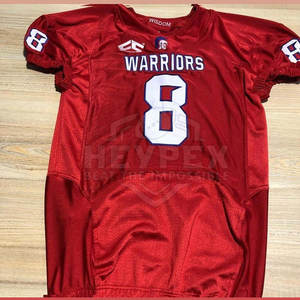 Venta caliente de manga corta personalizada de fútbol americano Jersey Premium de alta calidad con servicio Oem - Product Image 5