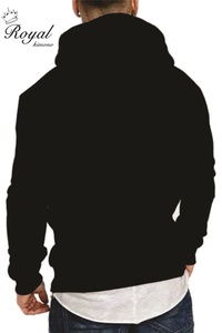 Sudadera con Capucha para Hombre, 100% Algodón, Corte Regular, Diseño Personalizado de Alta Calidad, Impresión Digital, Transpirable, Lisa, para Invierno - Product Image 6