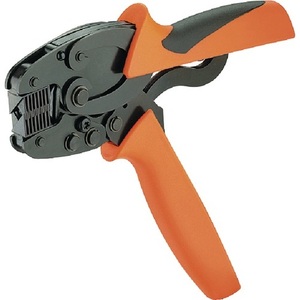 MLLER PZ 3 Steel Industrial Grade Crimping <b>Pliers</b> 200mm Length White Color Black Oxide Finish for 0.5-6 (AWG 20-10) Wire - Product Image 1