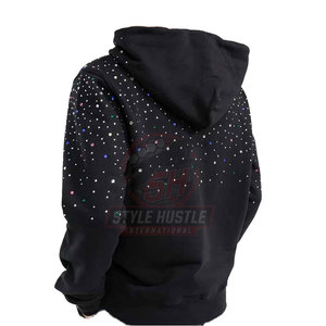 Hoodies pour hommes à strass, design unique, grande taille, basiques, vente en gros, haute qualité, streetwear, les plus vendus - Product Image 4